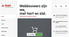 Desktop Screenshot of lined.nl